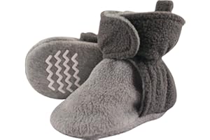 Hudson Baby Unisex-Child Cozy Fleece Booties Winter Accessory Set