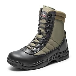 NORTIV 8 Men's Military Tactical Work Boots Side