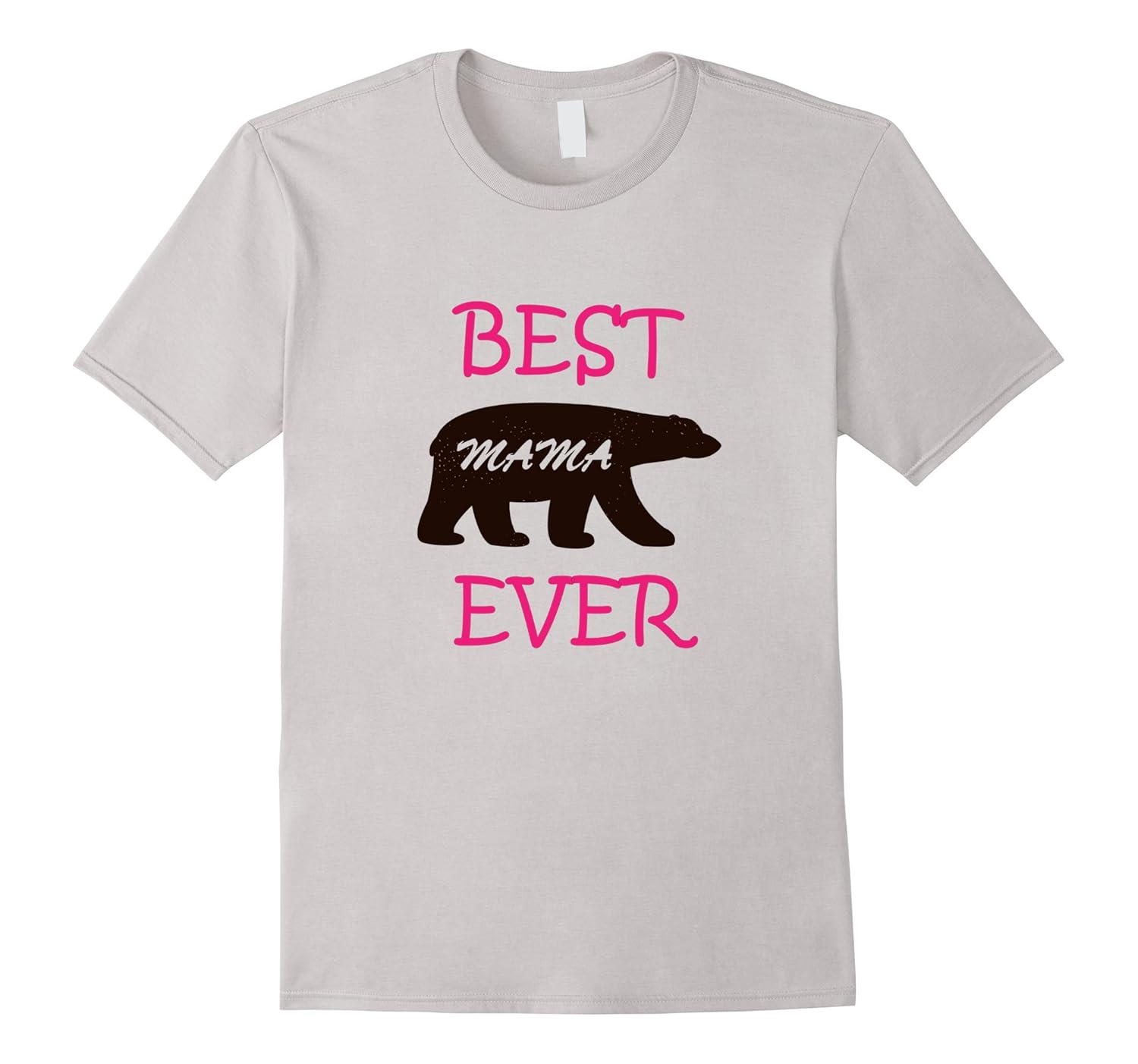 Mother's Day T-shirt Chocolate Best Mama Bear Ever Women Tee-anz