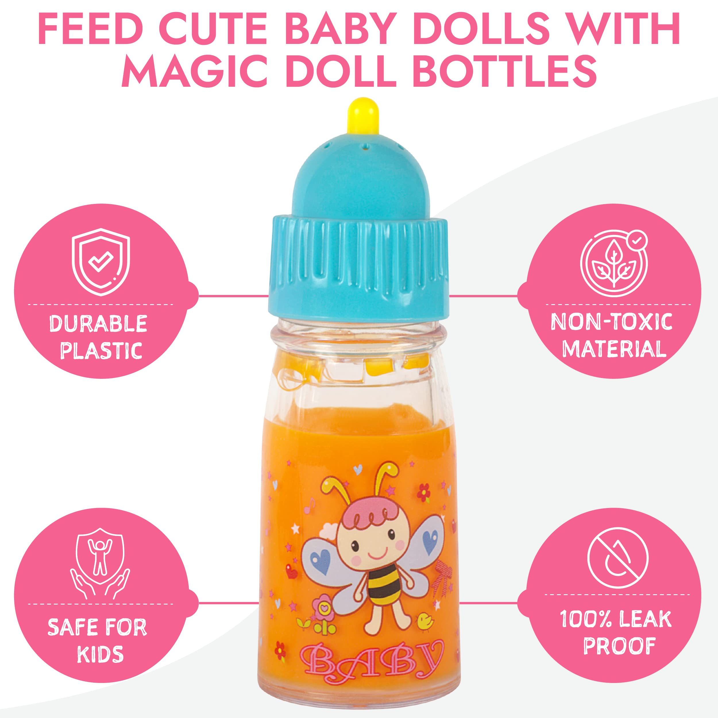 Exquisite Buggy®, My Sweet Baby Disappearing Doll Feeding Set Talking