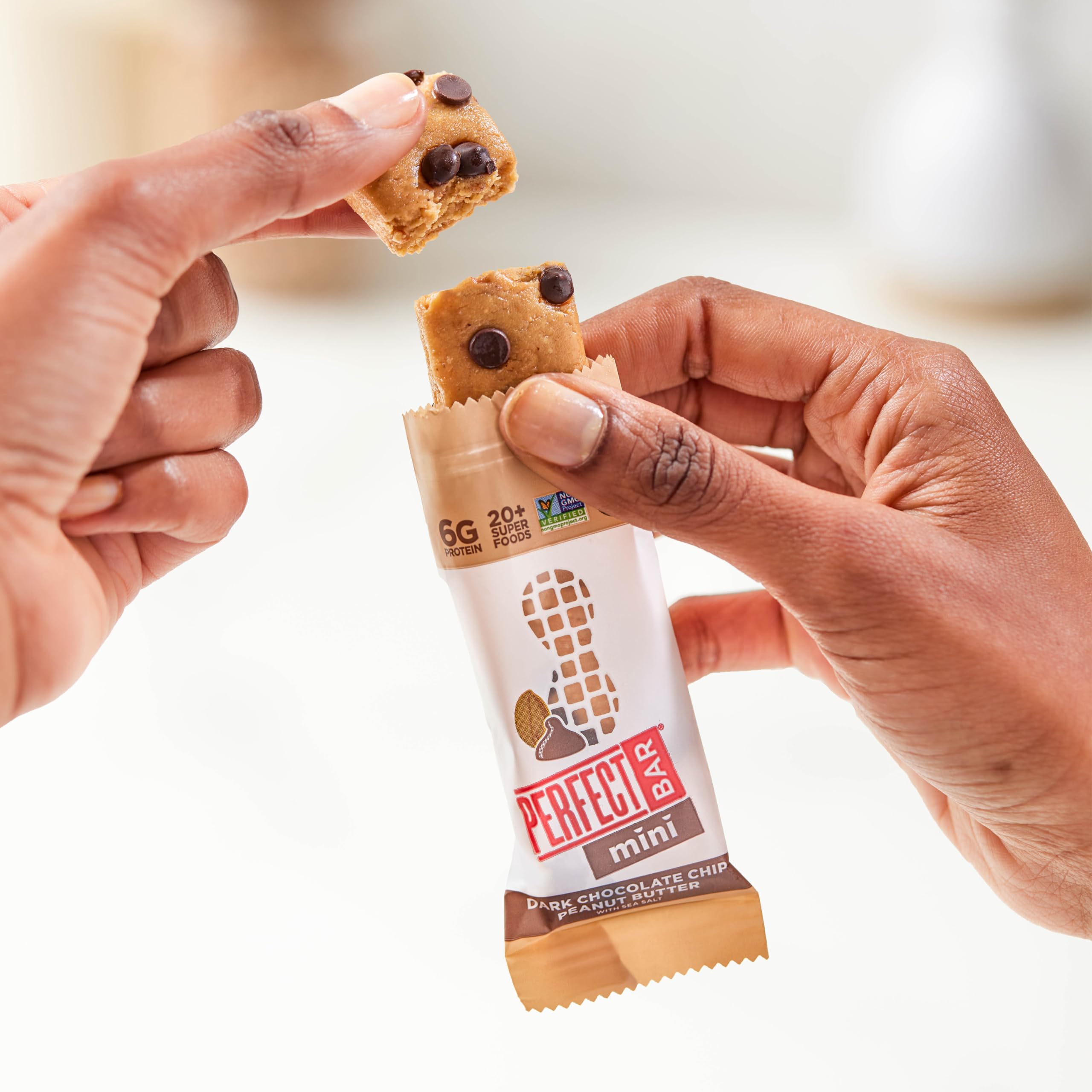 Mua Perfect Bar Mini, Dark Chocolate Chip Peanut Butter Protein Bar ...