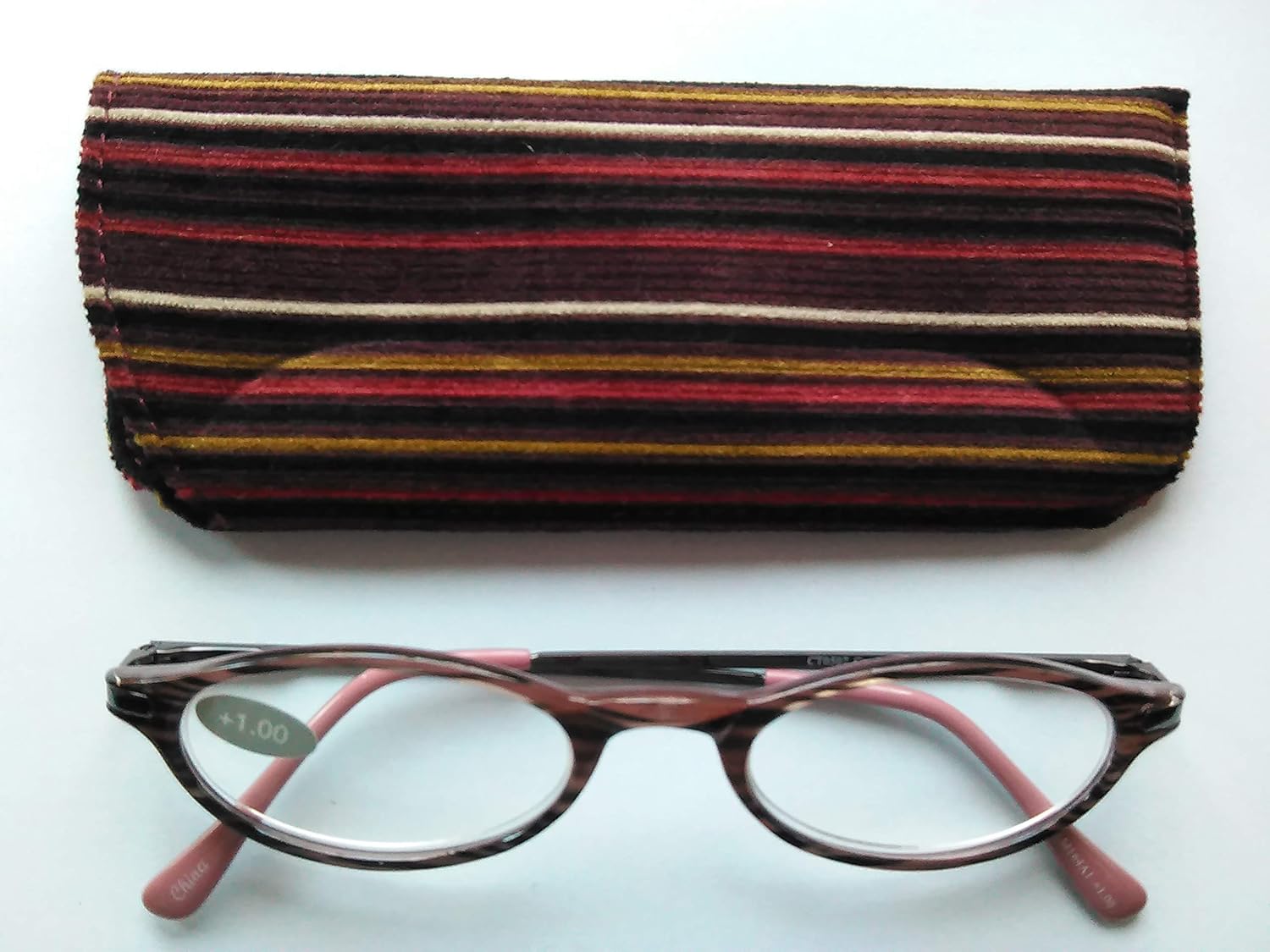 foster grant metal compact reading glasses