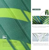 MY KILOMETRE Jammer Swimsuit Mens Solid Endurance Training Green M view 6