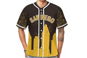 JH3DBF Baseball City Jerseys Sports Fans Shirts Clothing for Fans Men Gifts Printing S-2XL
