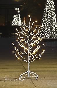 LIGHTSHARE Star Tree 112 LED Lights Warm White for Home & Christmas Decorations, 3'