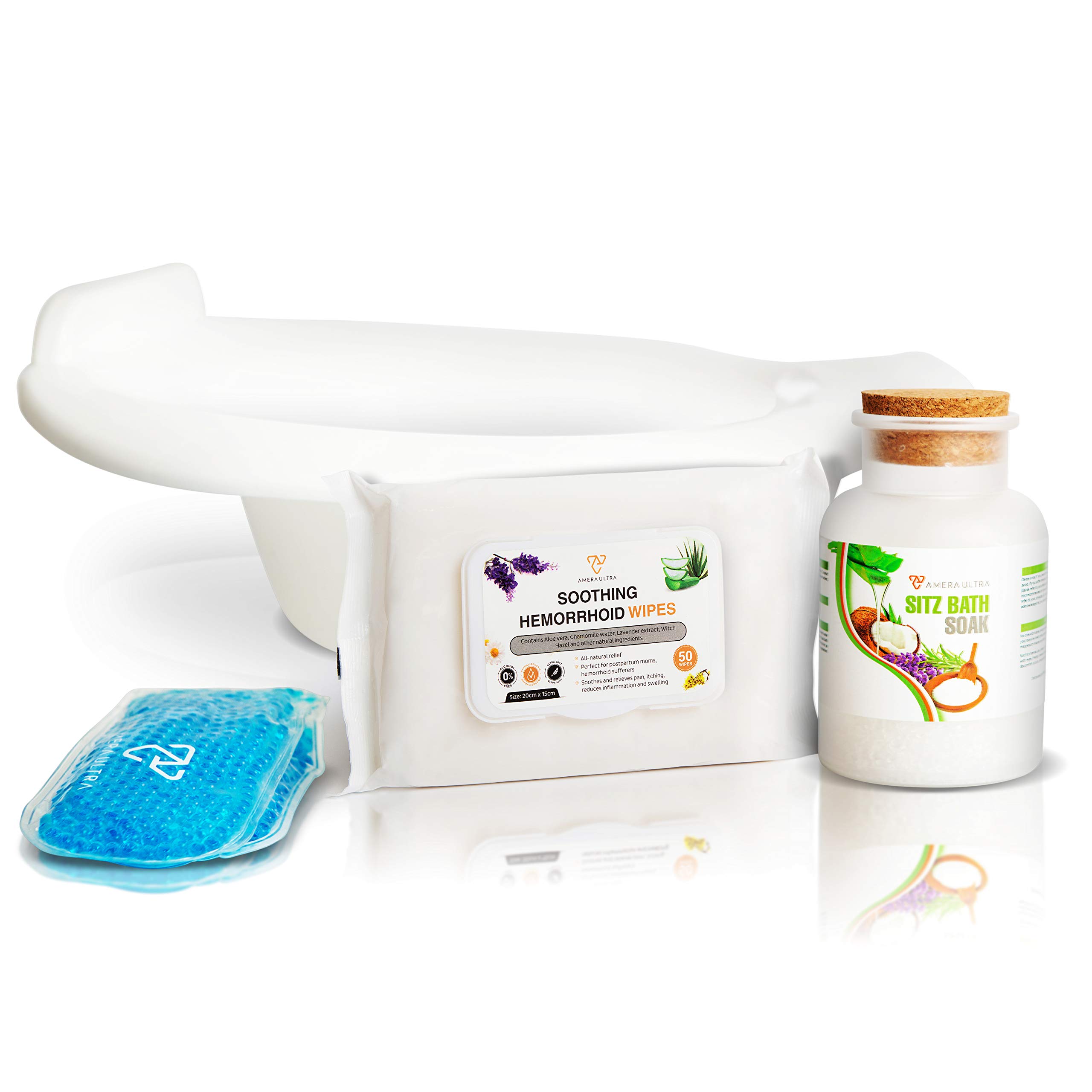 Buy Hemorrhoid Symptom Bundle Kit Includes Sitz Bath, Epsom Salts