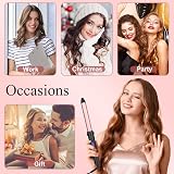 UNOBEY 25mm Ceramic Curling Wand Adjustable Temperature Dual Voltage view 7