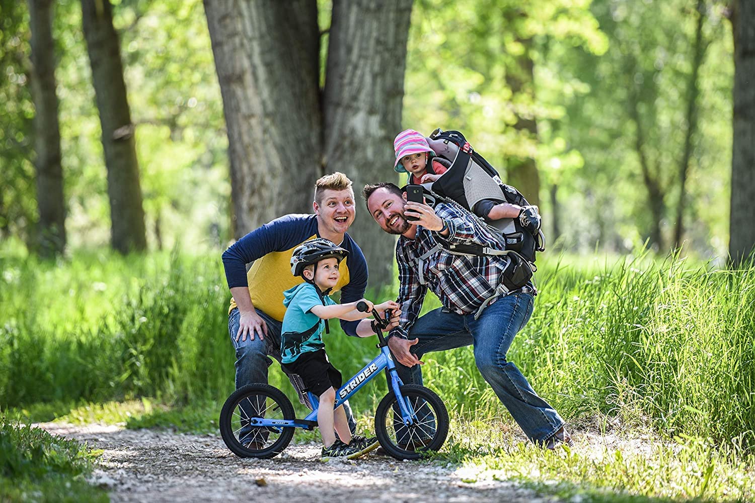 Strider 14x, Balance Bike for Kids 3 to 6 Years - Includes Custom Grips, Padded Seat, Performance Footrest & All-Purpose Tires - Easy Assembly & Adjustments