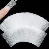 Blulu 240pcs Silk Nail Wrap Fiberglass Extension Wrap, Repair Natural Nail | Fiber Wrap Kit for Splits Breaks, DIY Nail Protector Accessories, Home Salon Reinforce Repair Use, Fiberglass Material