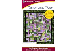 Cozy Quilt Designs 'Fat Quarters Anonymous' Pattern - Snaps and Pops (includes Instructions for 6 Project Sizes)