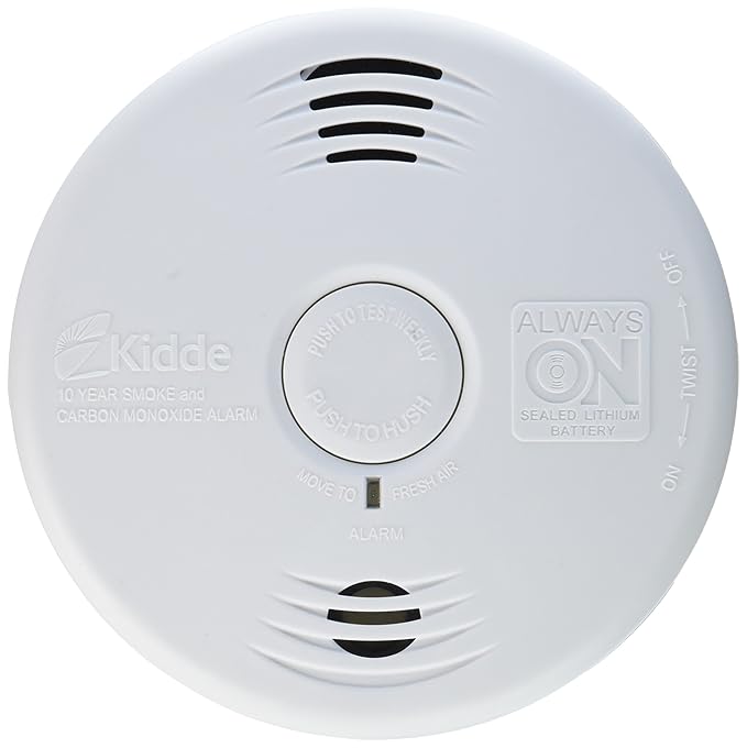 Kidde P3010CU Photoelectric Smoke & Carbon Monoxide Alarm with Voice