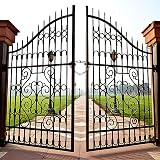Maxmoc 2 pcs 20 Inch Gate Chain Lock Metal Security Link w Carabiners Outdoor view 5