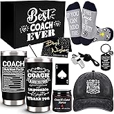 JTAMOHI Coaches Gifts, Best Coach Ever, Coach Appreciation Gift, Thank You Coach Gifts, Christmas Gift for Football, Basketball, Volleyball, Baseball, Softball, Swim Team, Hockey, Golf
