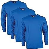 Gildan Adult Ultra Cotton Long Sleeve T-Shirt, Style G2400, Multipack