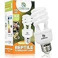 REPTI HOME UVB Reptile Light 10.0, 13W Desert UVA UVB Bulb for Reptiles, Compact Desert Terrarium Lamp, Reptile UVB Light Bulb for Bearded Dragon, Lizard, Tortoise, Snake, Gecko