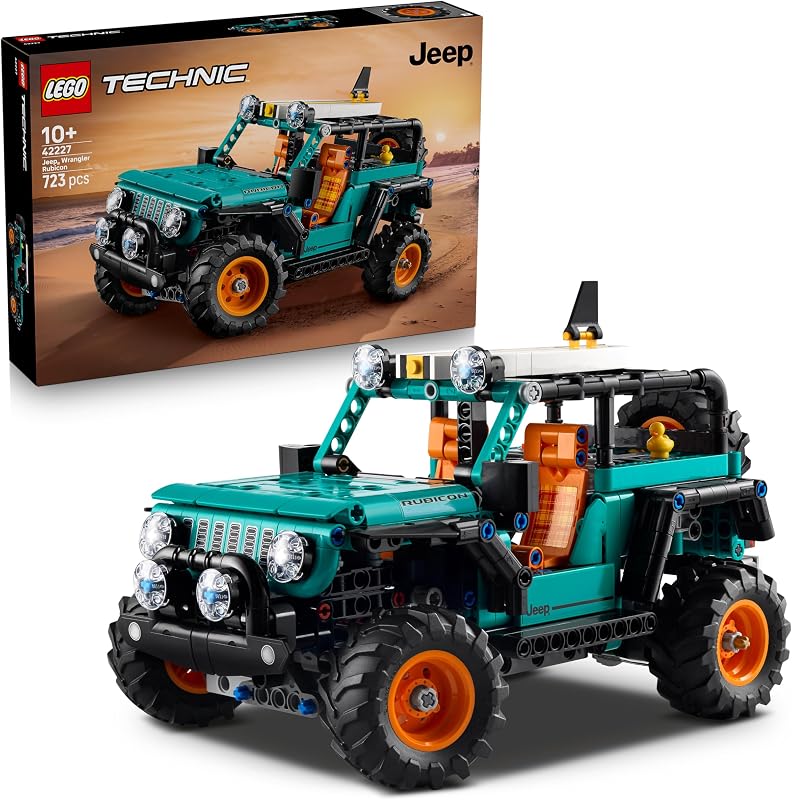 Technic Jeep Wrangler Rubicon Geländewagen 42227