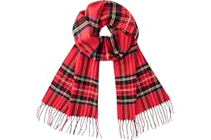 CALVIN & OLIVIA Ultra-Soft Winter Cashmere Feel Scarf Warm Long Unisex Winter Scarves Perfect Holiday Gift for Women Men