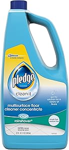 Pledge Floor Care Multi Surface Concentrate Glade Rainshower Scent 32 Ounces - Pack of 3