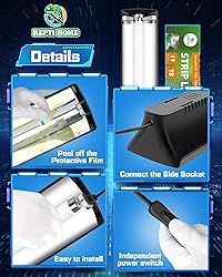 REPTI HOME T8 UVA UVB Reptile Light Combo