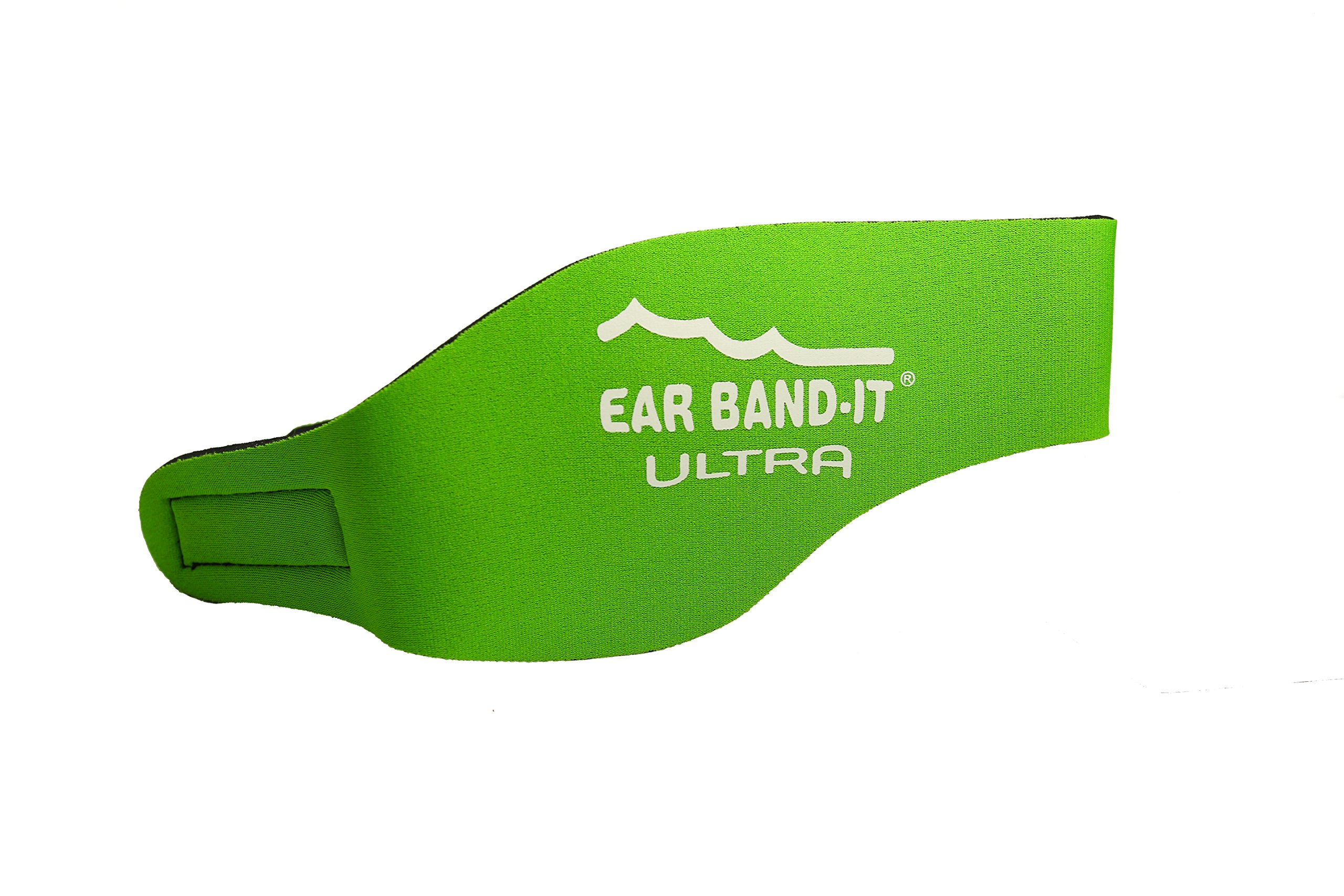 Ear Band-It Ultra Swimming Headband (Keep Water Out, Hold Earplugs in) Doctor Recommended Small (Ages 1-3) Green