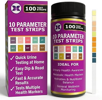 Just Fitter UTI Urine Test Strips — 10 Results in One Test Kit