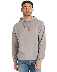 Hanes Mens Originals Fleece Hoodie, Garment Dyed