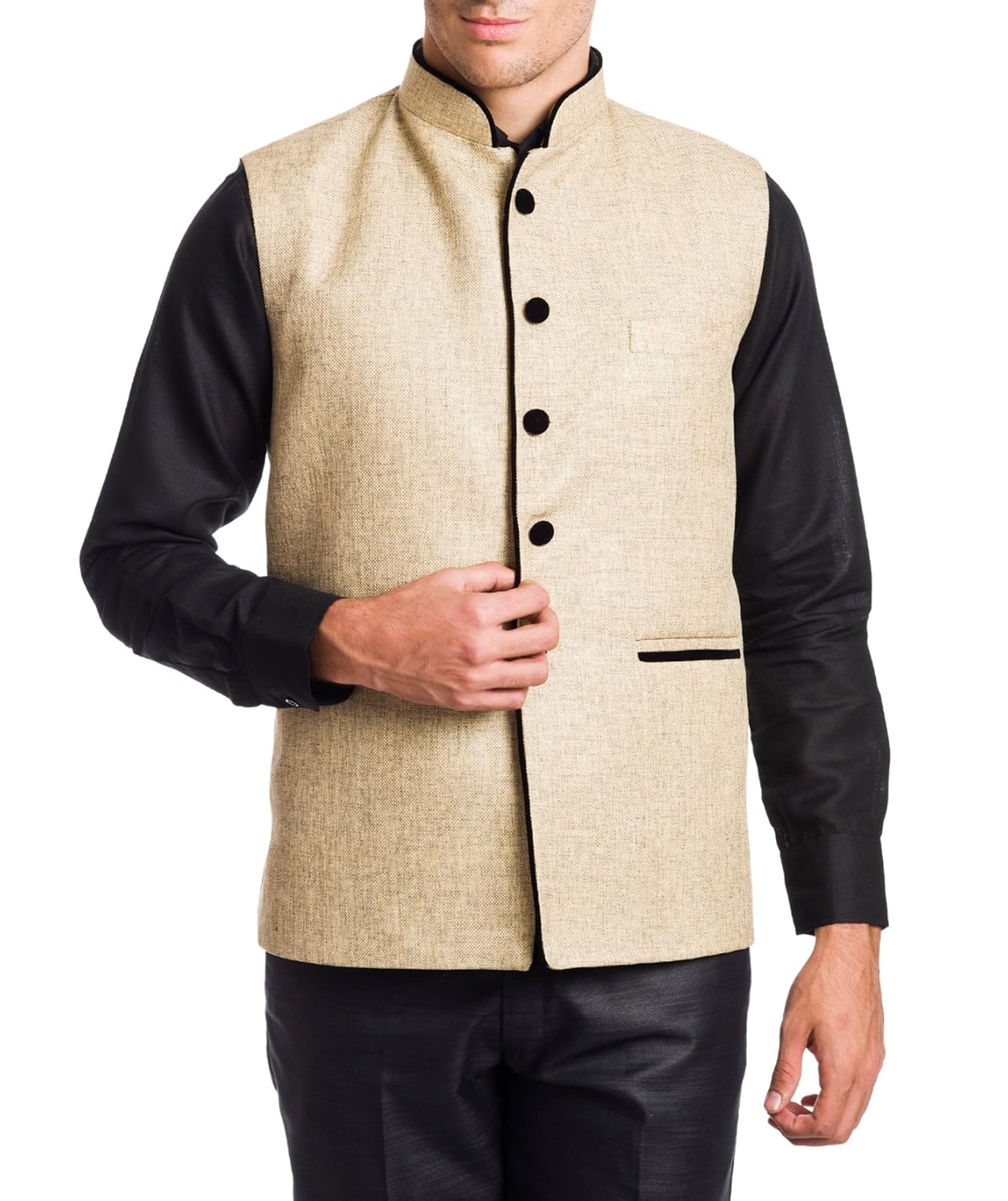wintage men's polycotton waistcoat