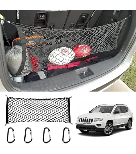 Muslogy Envelope Style Trunk Cargo Net Compatible With 2020-2024 2025 Kia Telluride Accessories...