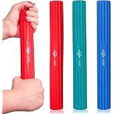 DICYWUDI Flex Therapy Bar and Grip Strength Trainers set, Physical Therapy &amp; Resistance Bar for Golfers Elbow, Tendinitis, Wrist,Forearms Pain, Improve Grip Strength and Relieve Pain