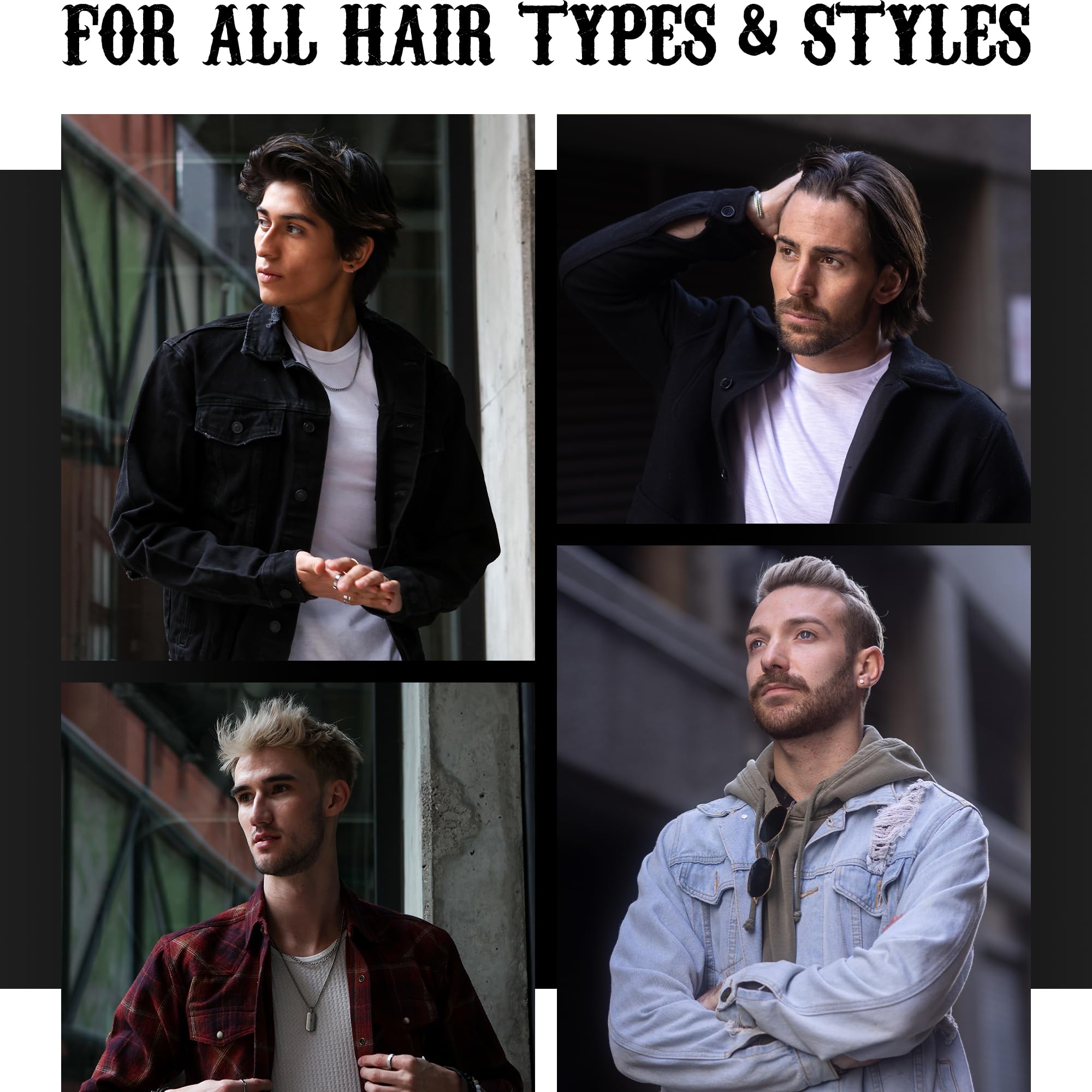 Fix Your Lid Hair Pomade for Men - Water Based Pomade Medium Hold High Shine - Easy to Wash Out - All Hair Types - 3.75oz