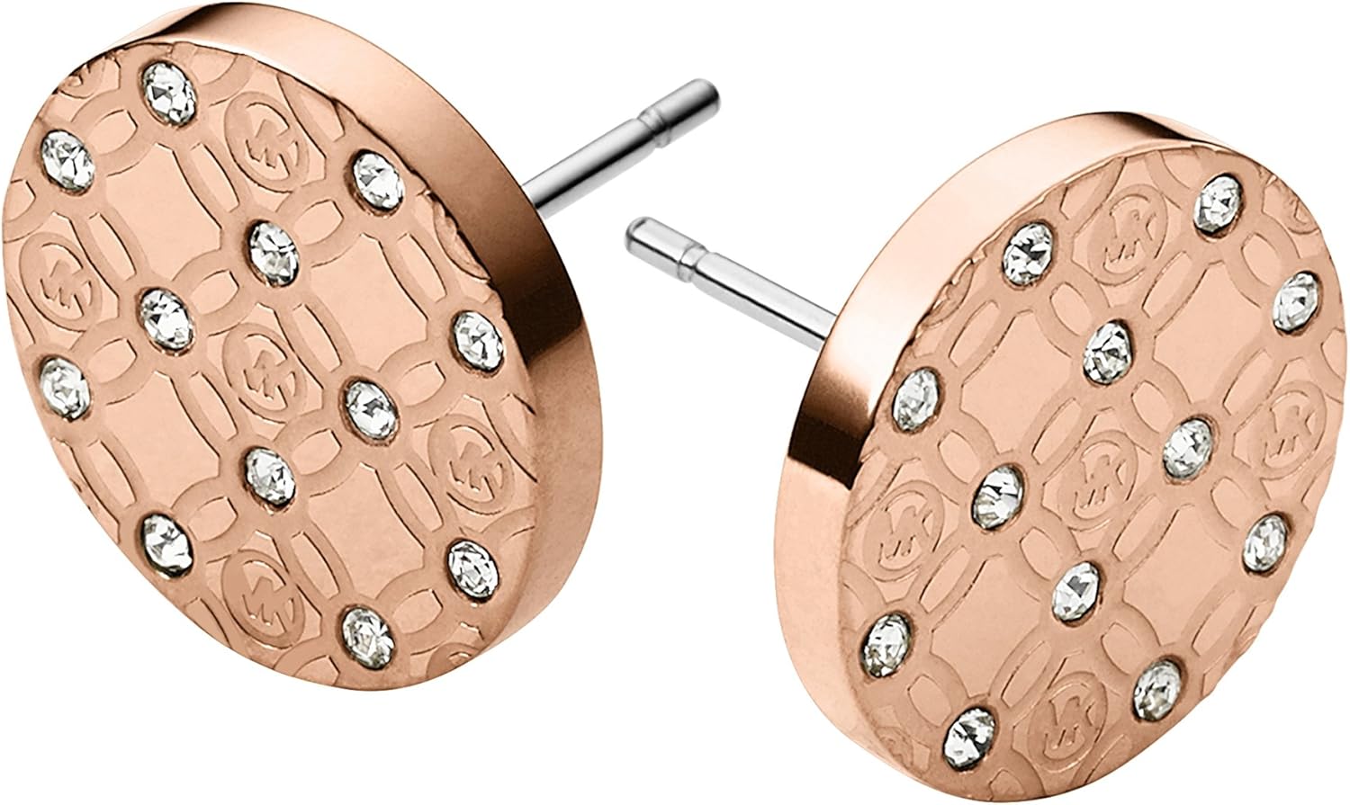 michael kors monogram earrings