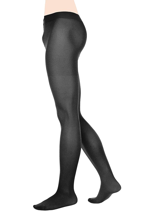 GLAMORY Herren-Stützstrumpfhose Support 70 DEN