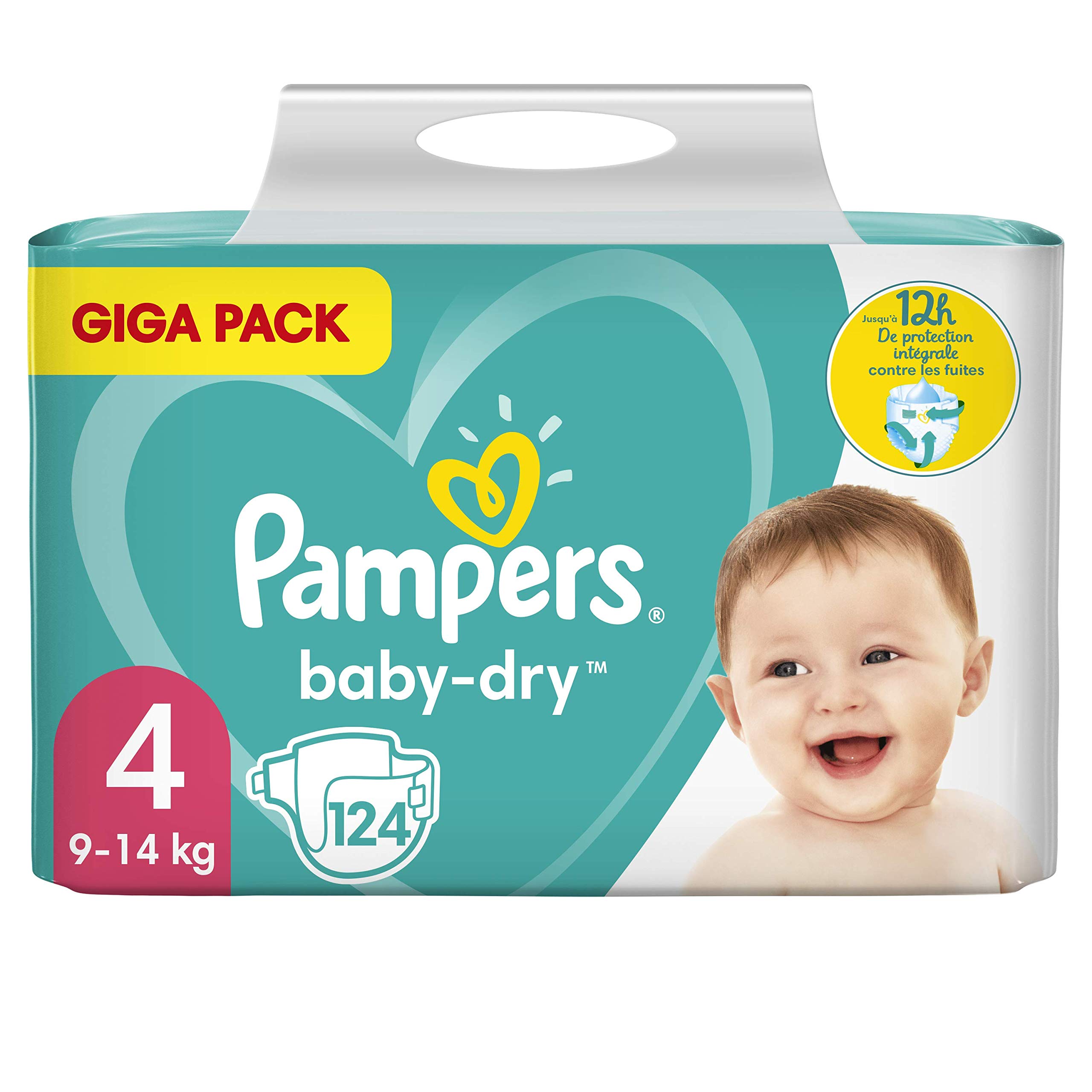 Pampers 81715574 Baby-Dry Pants Nappies, White