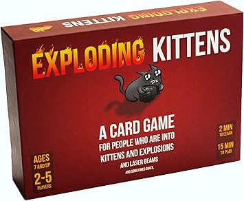 Exploding Kittens LLC A Card Game About Kitten and Explosions and Sometimes Goats