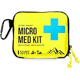 EVERLIT Ultralight Mini First Aid Kit, EDC Medical Kit, Water-Resistant EDC Mini Kit for Hiking, Backpacking, Camping, Cycling (Yellow)