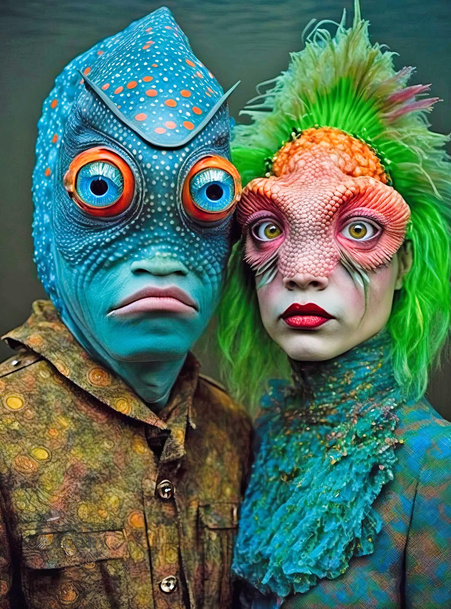 Meet The Aliens: Tralyn and Jorin - 1000-Piece Jigsaw Puzzle | Intergalactic Adventure | Premium Quality | Brain-Boosting Fun | Vibrant Colours | Storage Box | for Adults | Cross & Glory