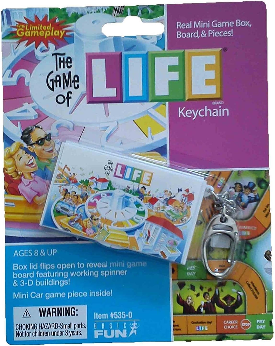 Peterkin Game of Life Keychain