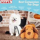 WEOK Puppy Heartbeat Toy for Separation Anxiety Relief Dog Cat Plush Calming Aid view 6