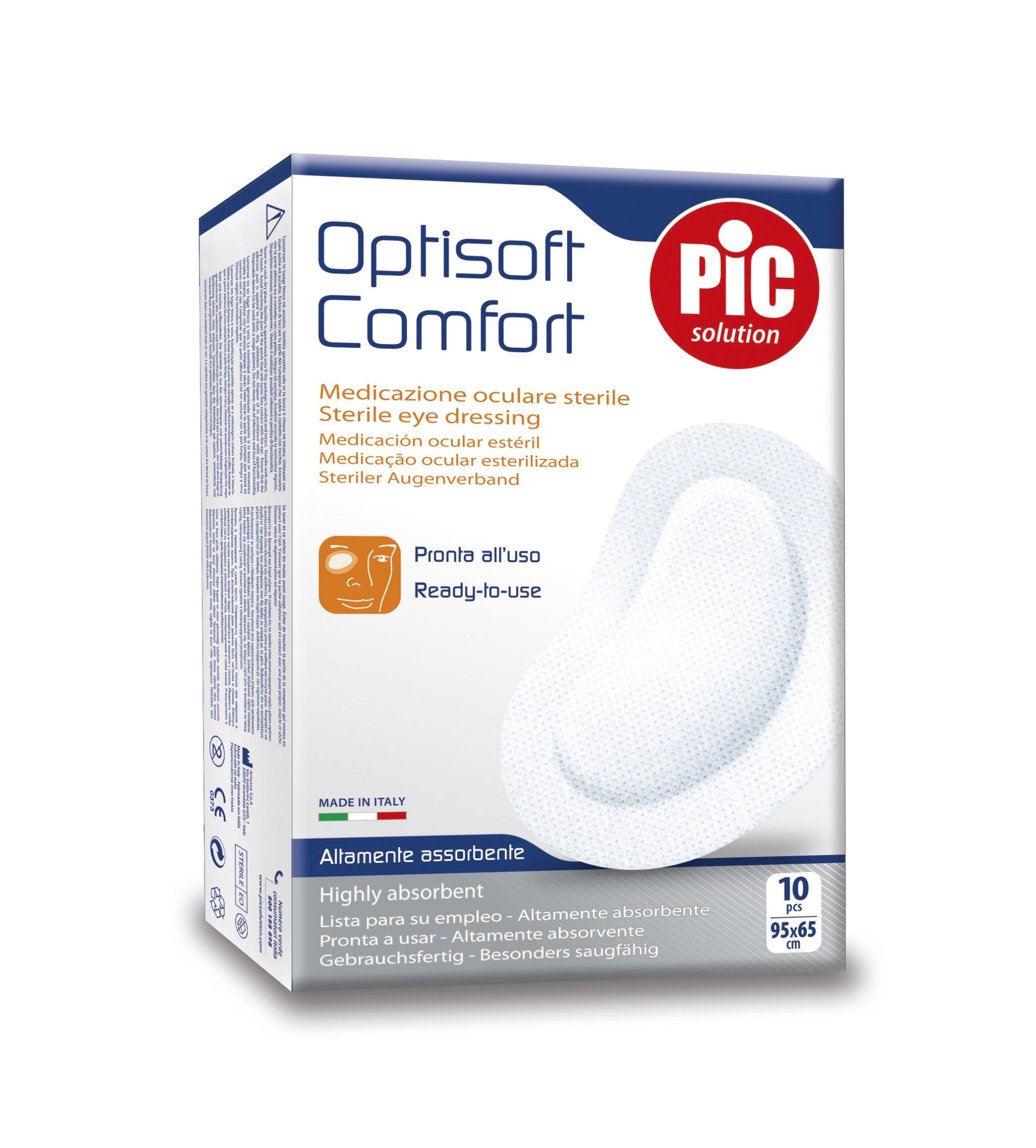 Pic Ades Eye Pad 10pcs