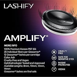 Lashify Amplify 14mm Gossamer Eyelash Extensions