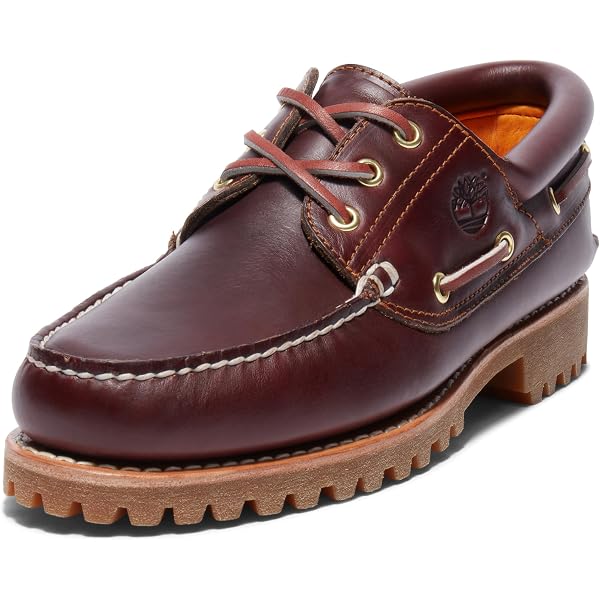 Amazon.com | Timberland Men's Authentic 3-Eye Lug Handsewn Boat