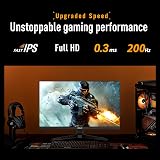 ASUS TUF Gaming VG249QE5A 23.8" FHD IPS 200Hz 0.3ms Gaming Monitor view 3