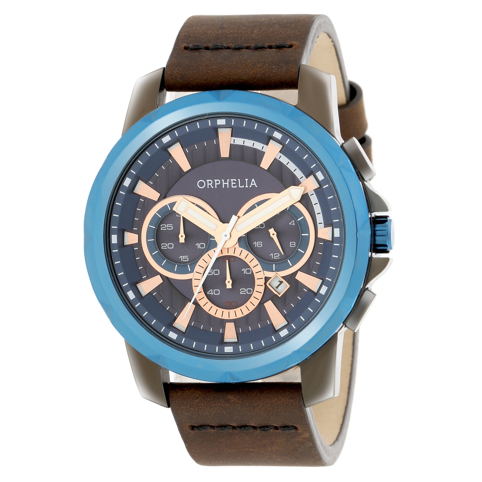 Orphelia Men's Quartz Watch 81502 with Leather Strap