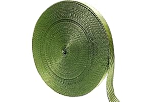 ALSHURLIFE 100FT Tree Support Straps for Staking and Guying, 3/4 inch Flexible Tree Support Straps, Versatile Tree Rope, Nylon Tree Ties for Effective Growing and Straightening