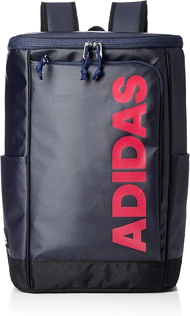 Amazon アディダス リュックサック 23l Pcポケット付き ボックス型 大型 B4収納 ネイビー ピンク Adidas アディダス メンズ
