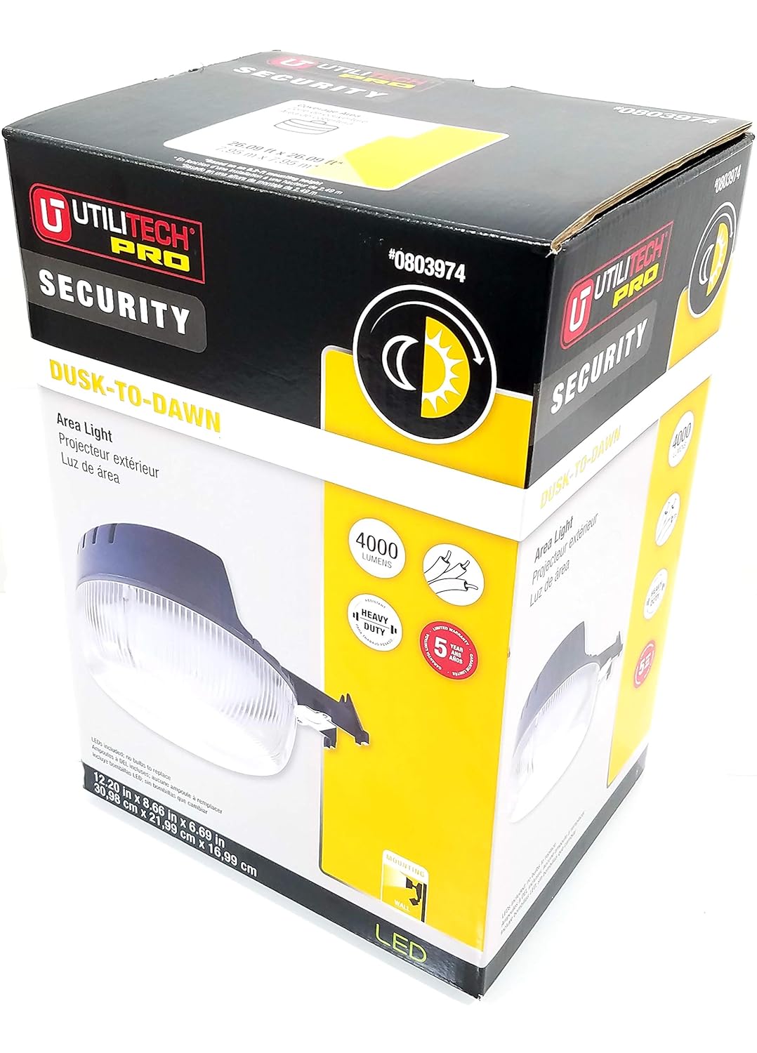 2 Packs Utilitech Led Dusk To Dawn Security Flood Light Heavy Duty Utilitech Home Garden Outdoor Security Floodlights Ayianapatriathlon Com