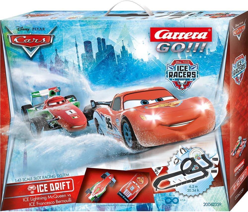 scalextric de rayo mcqueen
