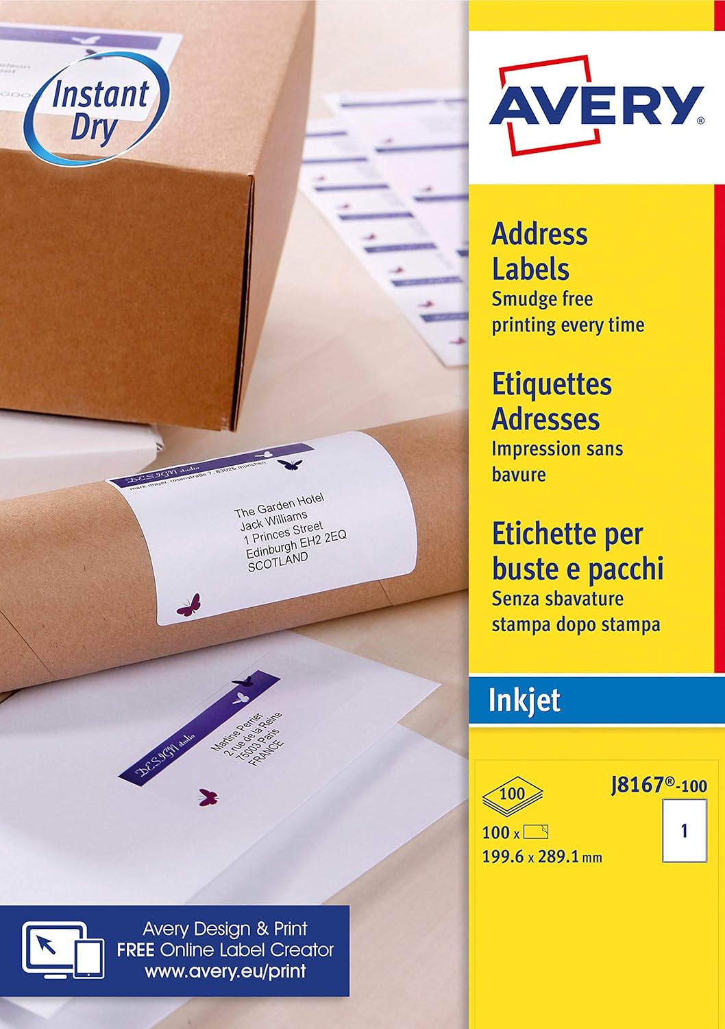parcel print label