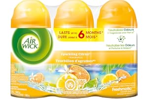 Airwick Freshmatic Automatic Spray Refills, Sparkling Citrus, 3 Refills