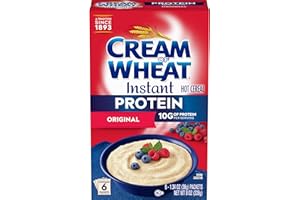 Cream of Wheat Instant High Protein Hot Cereal, Original, 1.34 Ounce, 6 Packets